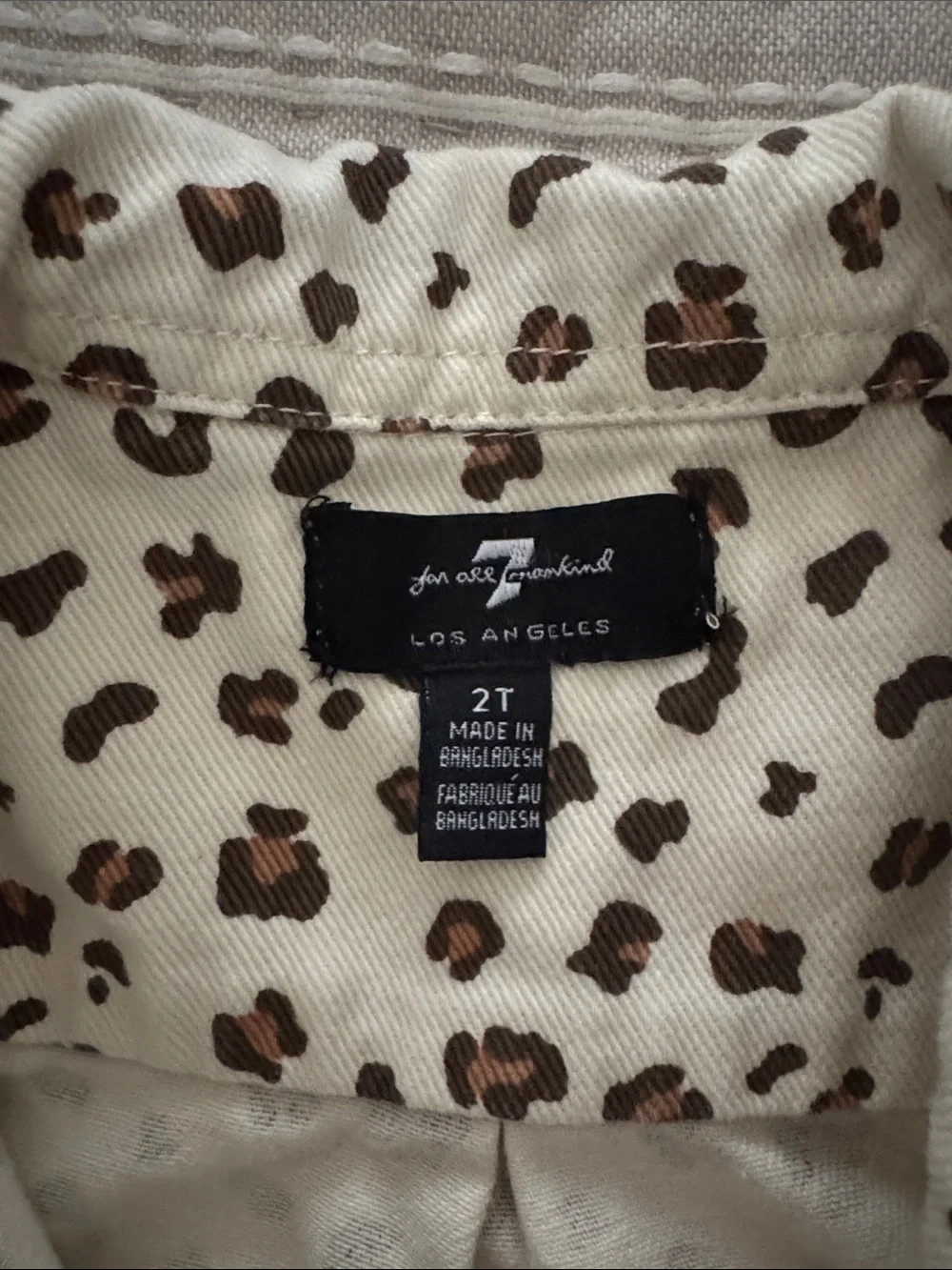 7 for all mankind Toddler Jacket/Pant Set